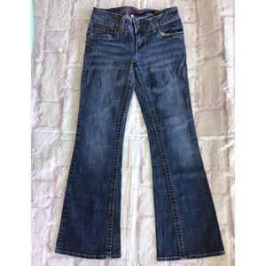 Vintage Hydraulic Super Low Metro Flare Jeans